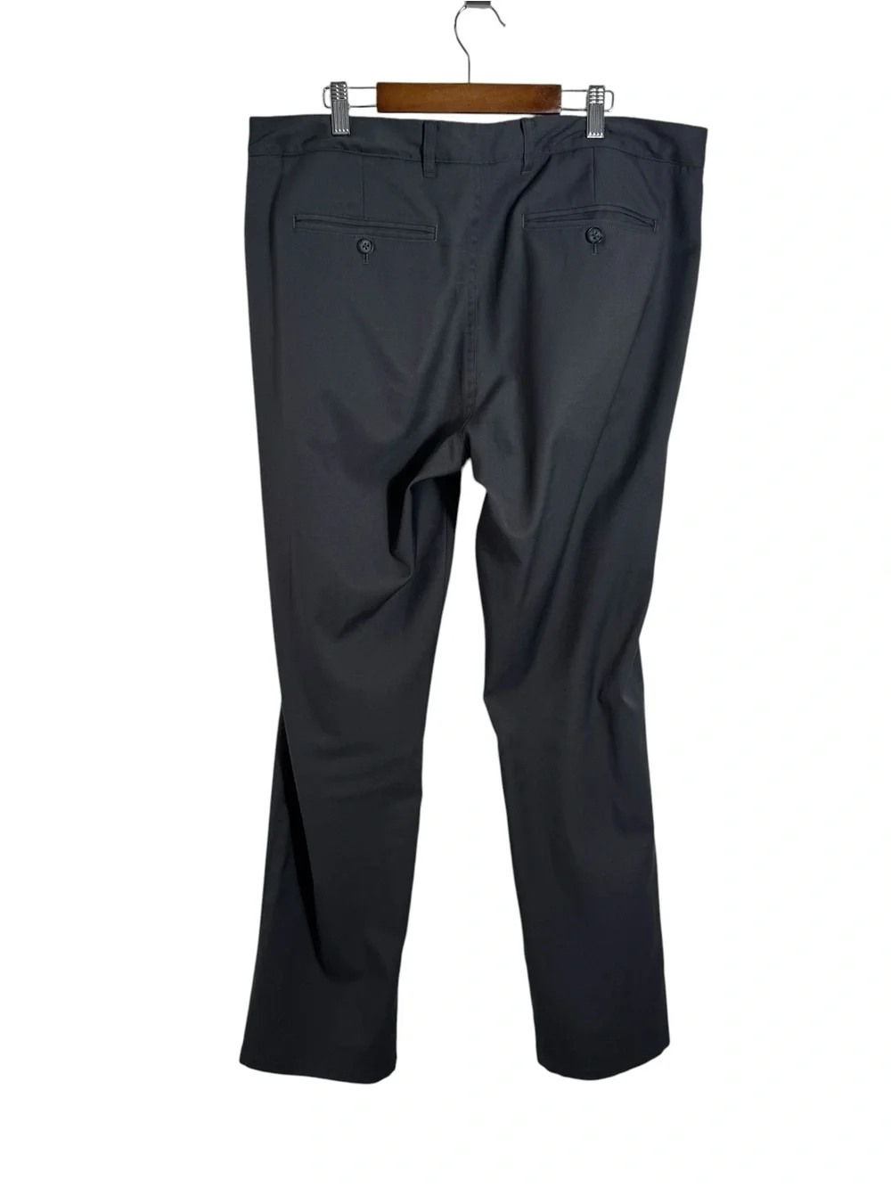 Mizzen + Main Baron Athletic Fit Performance Chino Pants Gray 34x32